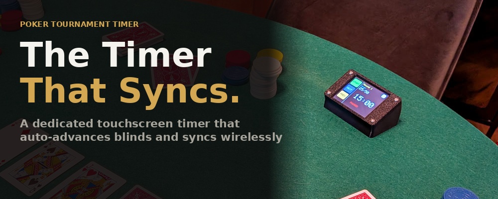 Poker Timer — The Timer That Syncs