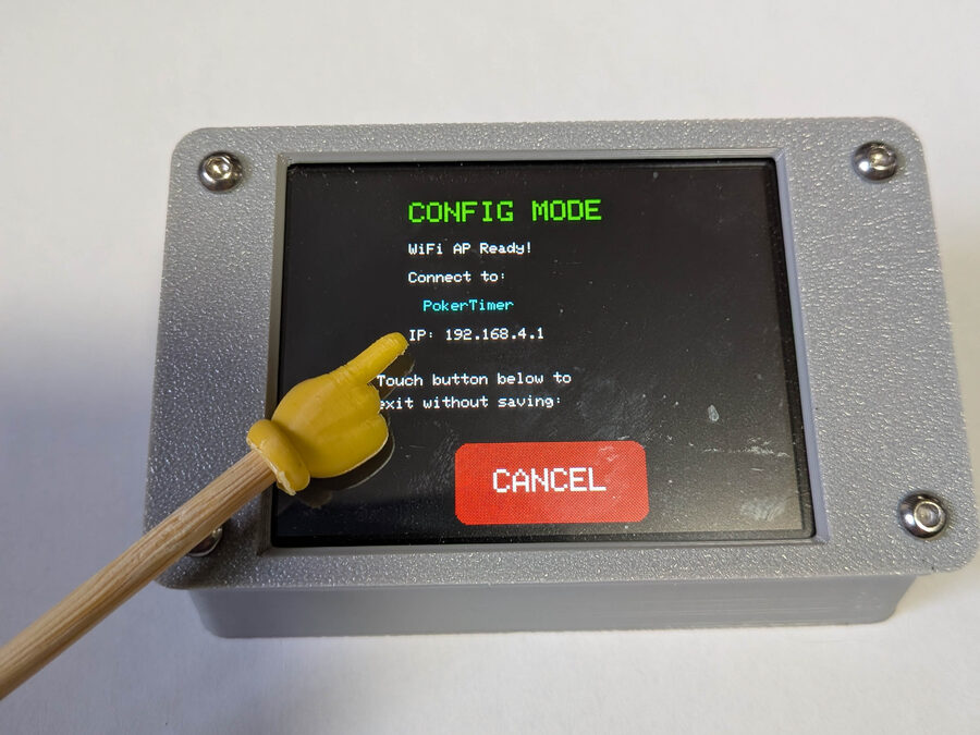 Access point SSID and address