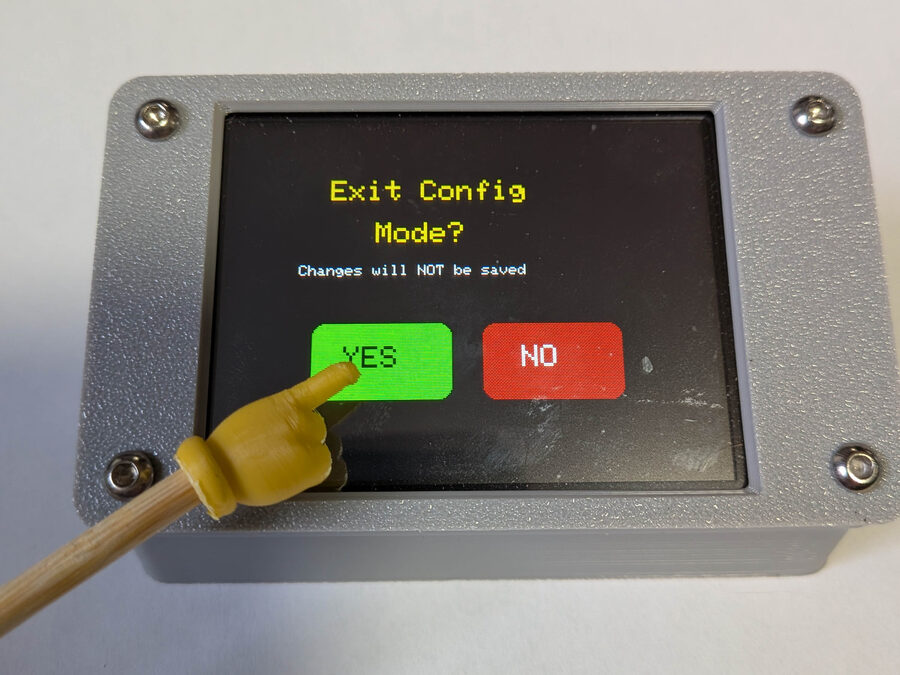 Confirm cancel access point